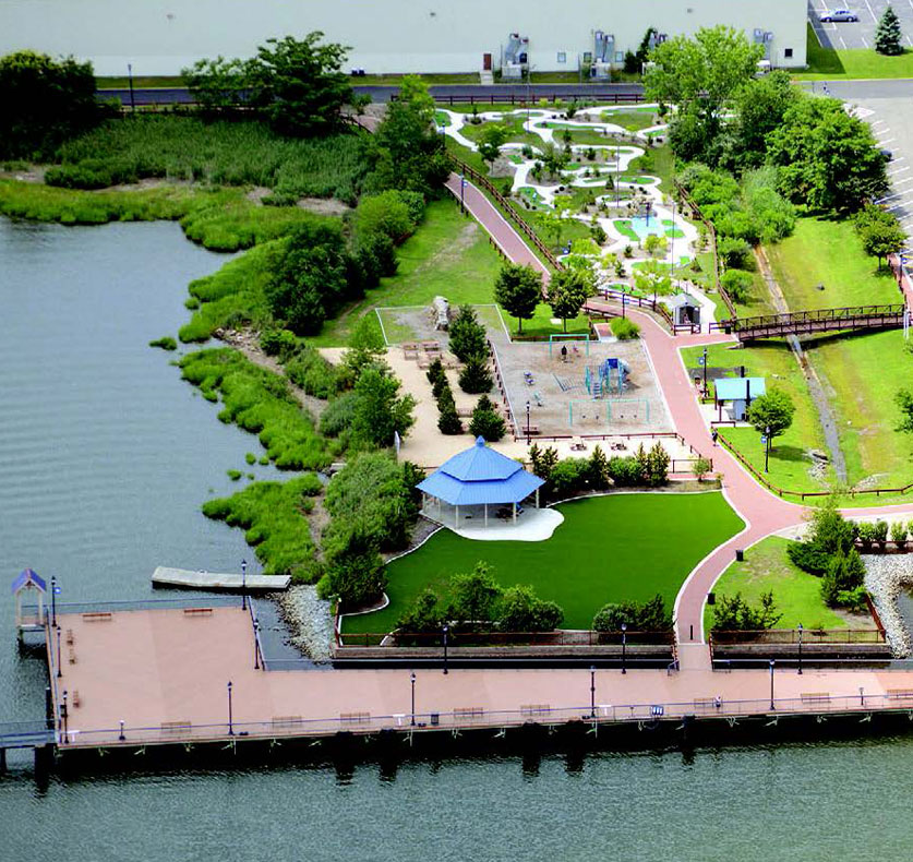 Carteret Waterfront Park, Marina, and Pier Extension