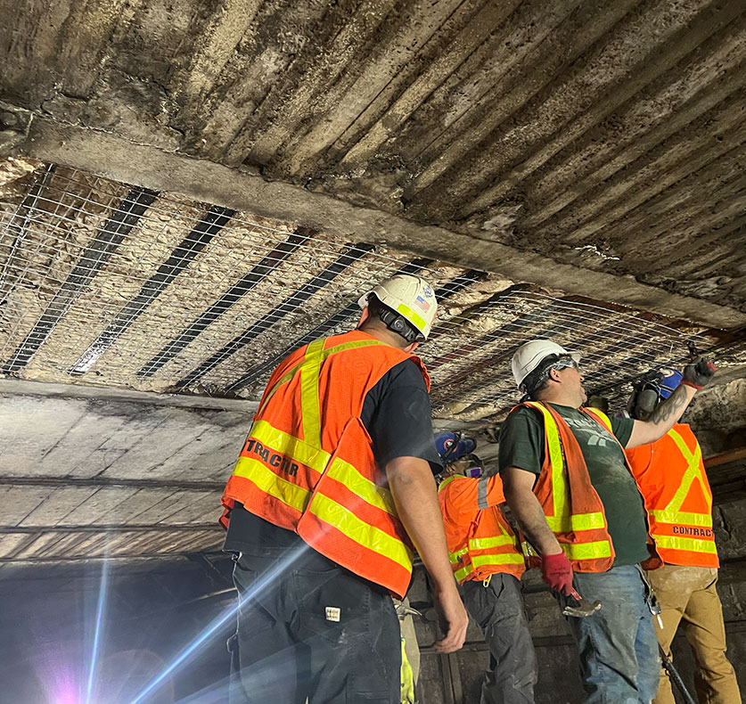 Repairs of Structural Defects, Lexington and Jerome Avenue Subway Lines