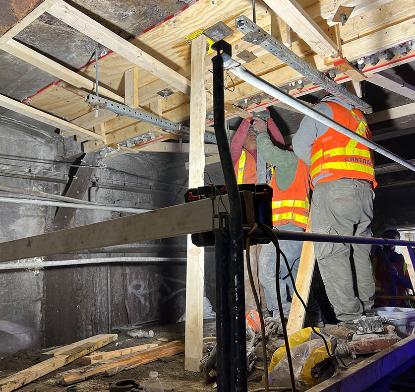 Repairs of Structural Defects, Lexington and Jerome Avenue Subway Lines