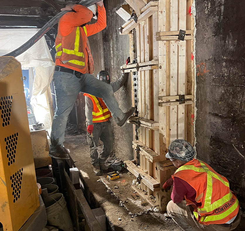 Repairs of Structural Defects, Lexington and Jerome Avenue Subway Lines